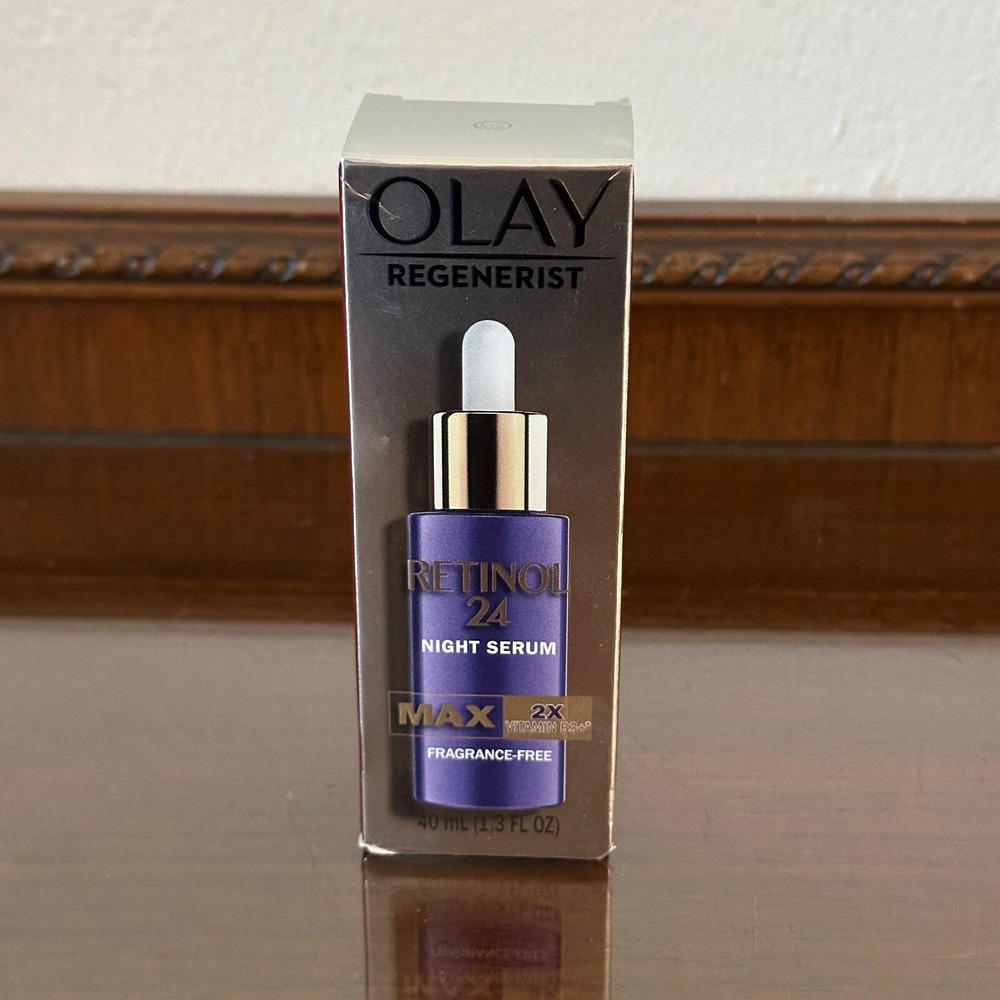 Olay Regenerist Retinol 24 Max Night Serum 1.3 oz MAX Retinol Power